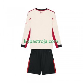 Billiga Fotbollströjor Liverpool Barn Borta tröja 2025/26 Långärmad